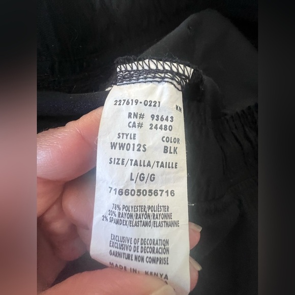 Cherokee Workwear Revolution Unisex 4-Pocket STRETCH Drawstring Scrub Pants - Picture 12 of 14